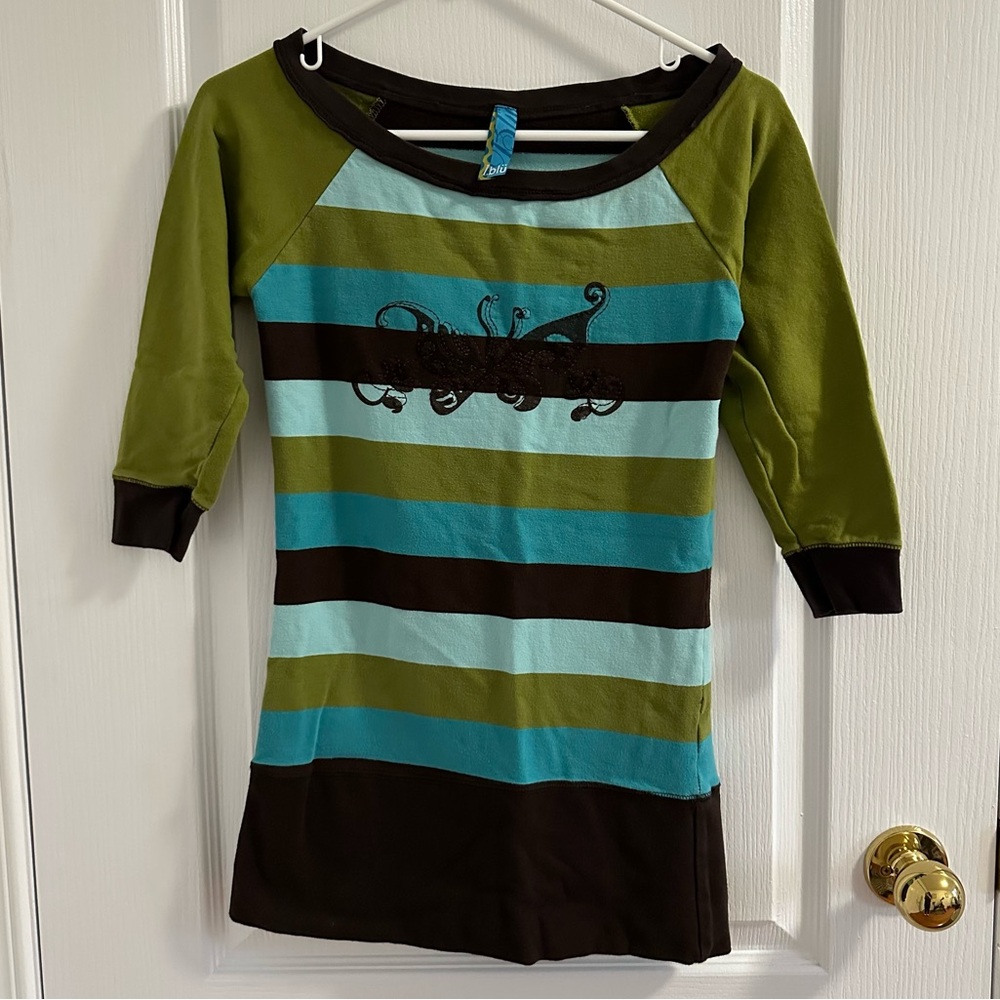 Blü long sleeve fitted dress